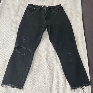 Abercrombie & Fitch Charcoal The Skinny High Rise Jeans